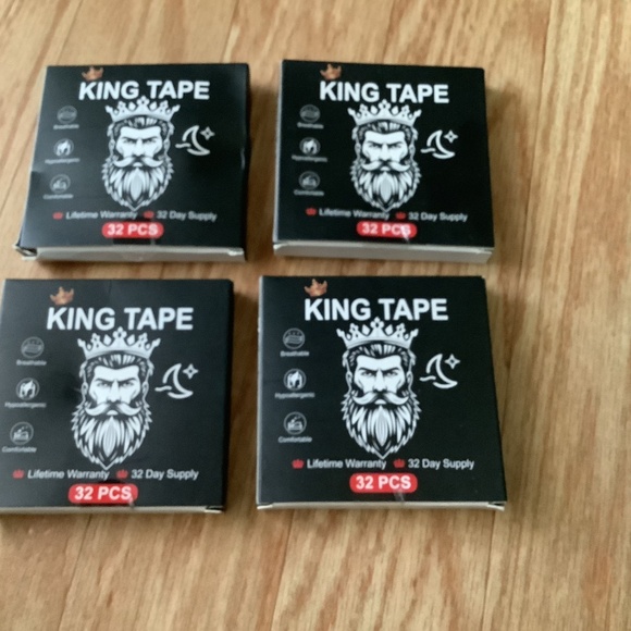 King Tape for sleeping 4 boxes $12 sleep aid aromatherapy - Picture 1 of 3